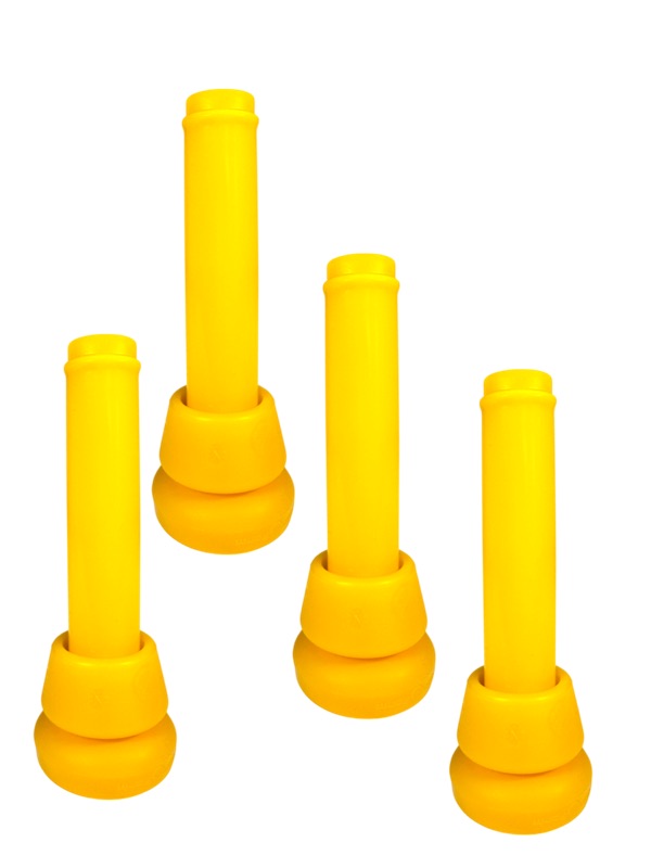 Stimulor Zitzengummi, M22, gelb mit Stützring