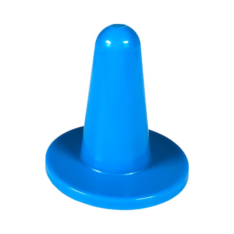 Zitzengummistopfen rund, Ø 24 mm, blau passend für Fullwood 20-407