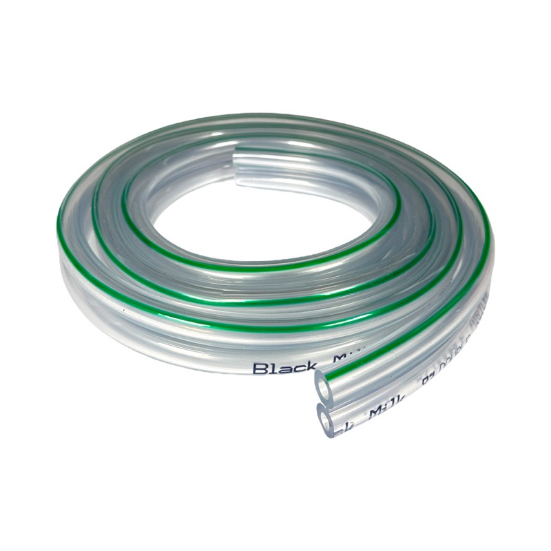 PVC Doppelpulsschlauch, 7 x 13 mm, grün, 25 m Rolle