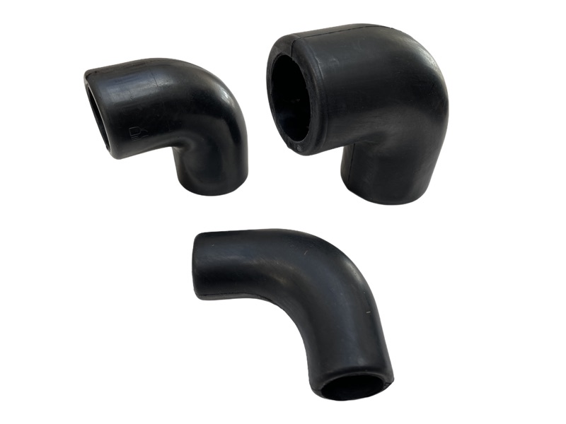 Winkel, Gummi, geeignet für Ø 50 mm