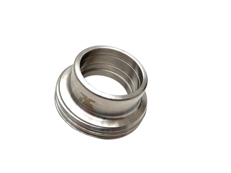 Gewindestutzen DN50, Edelstahl, für Verschraubung DN40, Rohr 52mm