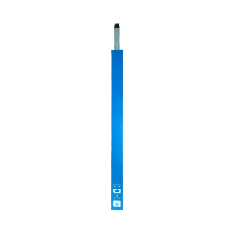 Tastaturfolie 4000 D, mit LEDs Abnahmeautomatik 4000 D, ohne Edelstahlplatte, lange Version 590 x 42mm, passend für 3557791