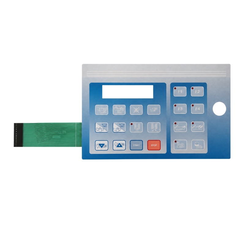 Tastaturfolie XPEDIA Frontfolie mit Anschluss für Boumatic XPEDIA 360, passend für 8582941