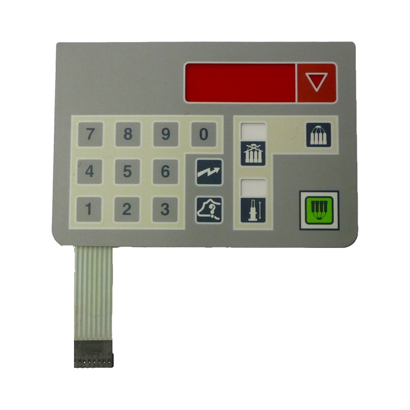 Tastaturfolie MM 85 (grau), Fullflow (F33-480)