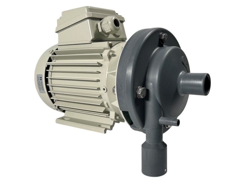 Milchpumpe vollst. Pla 3Ph 0,55kW 50Hz