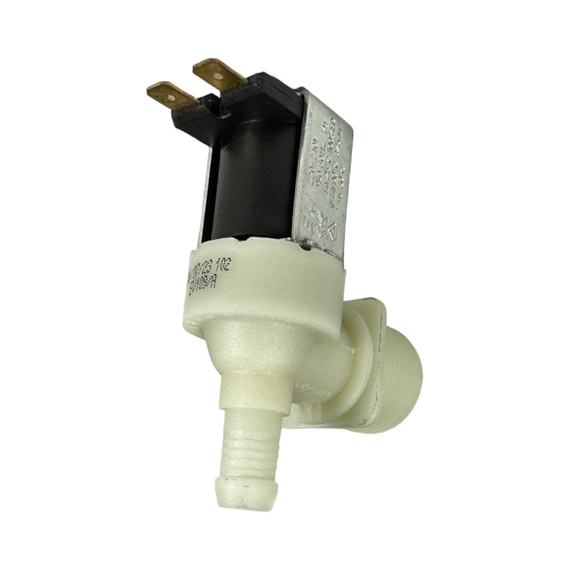 Wasserventil BuK, einfach, winklig, 230 V, 13 mm Stutzen, ¾" Anschlussgewinde