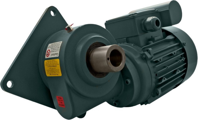 Müller Rührwerksmotor rechtwinklig, für Tanks ab 5000 Liter, Müller 500077, 230 V, 50 Hz , 0,18 Kw, 1390 U/Min. , Hohlwelle Innen- Ø 25 mm , Außen- Ø 40 mm