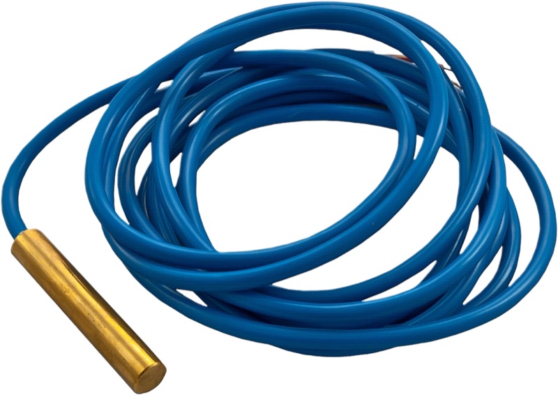 Temperaturfühler Mueller PT-1000, blau, 9 x 50 mm, Länge: 2,20 mm, für Mueller Milchkühltanks