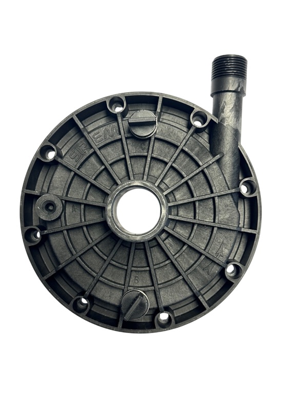 Vorderdeckel Pumpengehäuse Typ H Anschluss Ø 40 mm, mit Gewindestutzen 3/4"