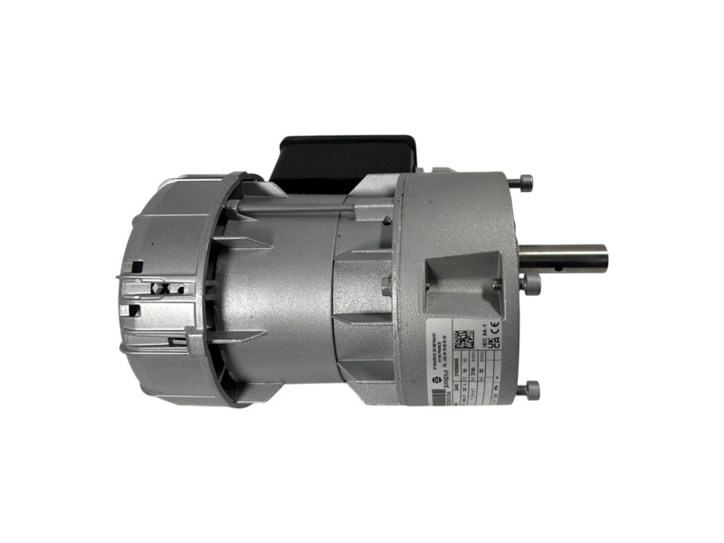 Rührwerksmotor R245F4B, Aufnahme 4 ( als Ersatz für 30222), 230-400 V, 32U/Min., 50Hz, 25,5mm vom Wellenende bis Bohrungsmitte Ø 3,5mm