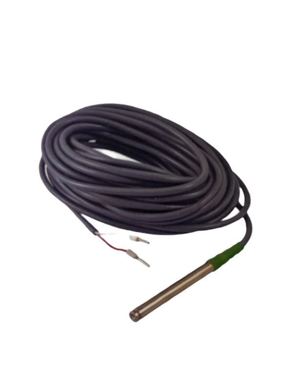 Temperaturfühler grau/grün, 8 x 60 mm, Länge: 7,00 mm, für Japy/DeLaval Milchkühltanks