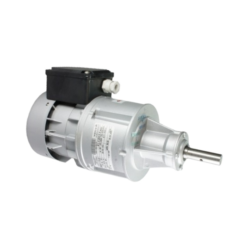 Rührwerksmotor R3225D1B, 230 - 400 V, 32 U/Min. ,Welle Ø 15 mm Länge 45 mm , 25 mm vom Wellenende bis Bohrungsmitte Ø 3,5 mm