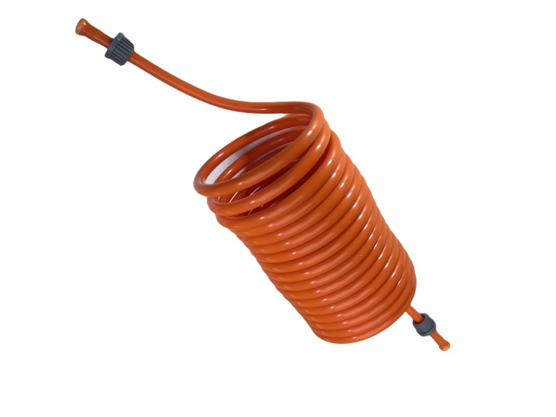 Spiralschlauch, für Peraspray Anlage, orange