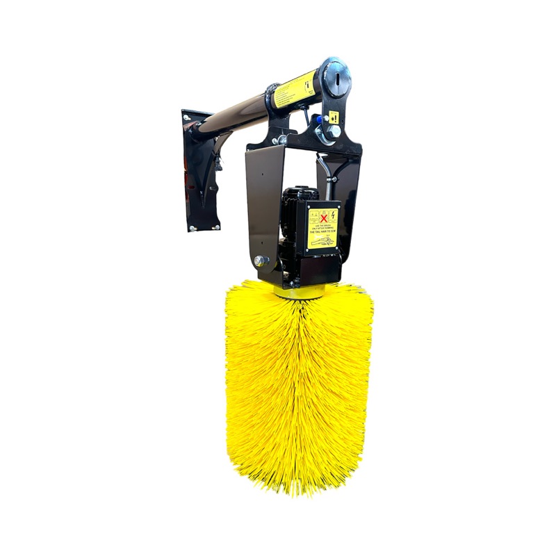 Pendelbürste , 230V schwarz - gelb, Modell DeLaval mit Bürste 9420