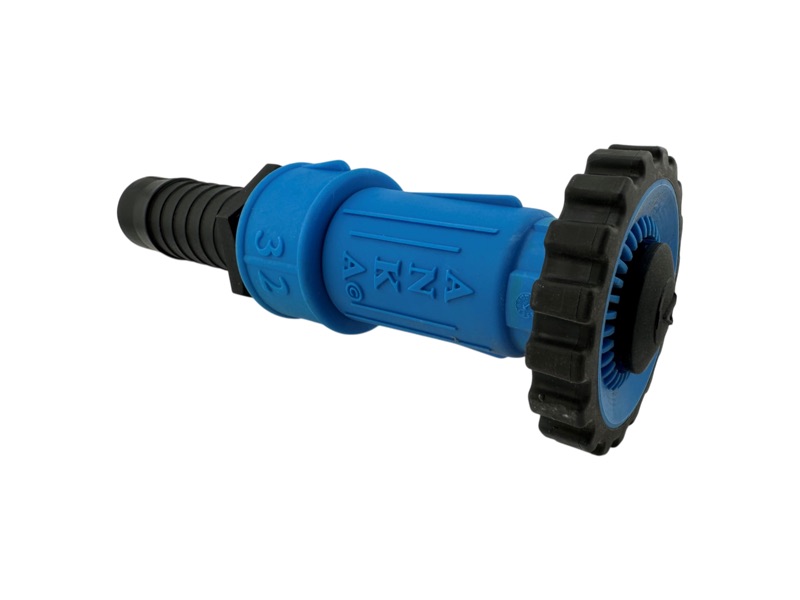 Reinigungsdüse, Anka, 3-fach verstellbar, 26 mm Schlauchanschluss, robust u. leicht, groß