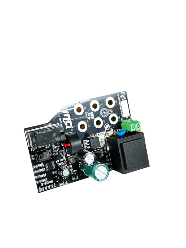 Platine mit Sensor für Pendelbürste , 230V schwarz - gelb