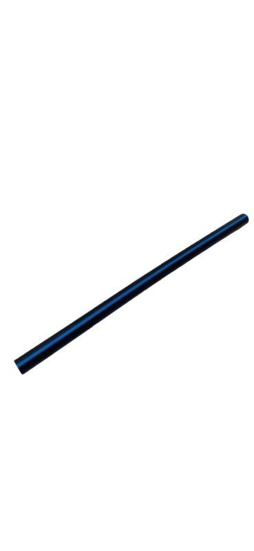 Pulsschlauch Gummi, Ø 9,1 mm, blau, Rolle 20 Meter