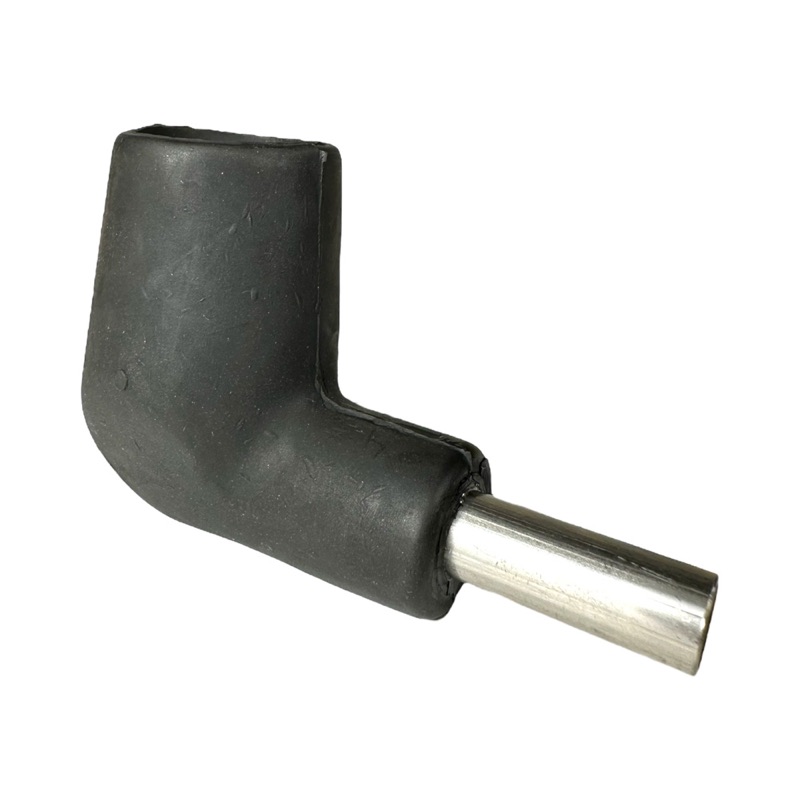 Gummi Bogen, 1 1/2", 18 mm Edelstahl Anschluss
