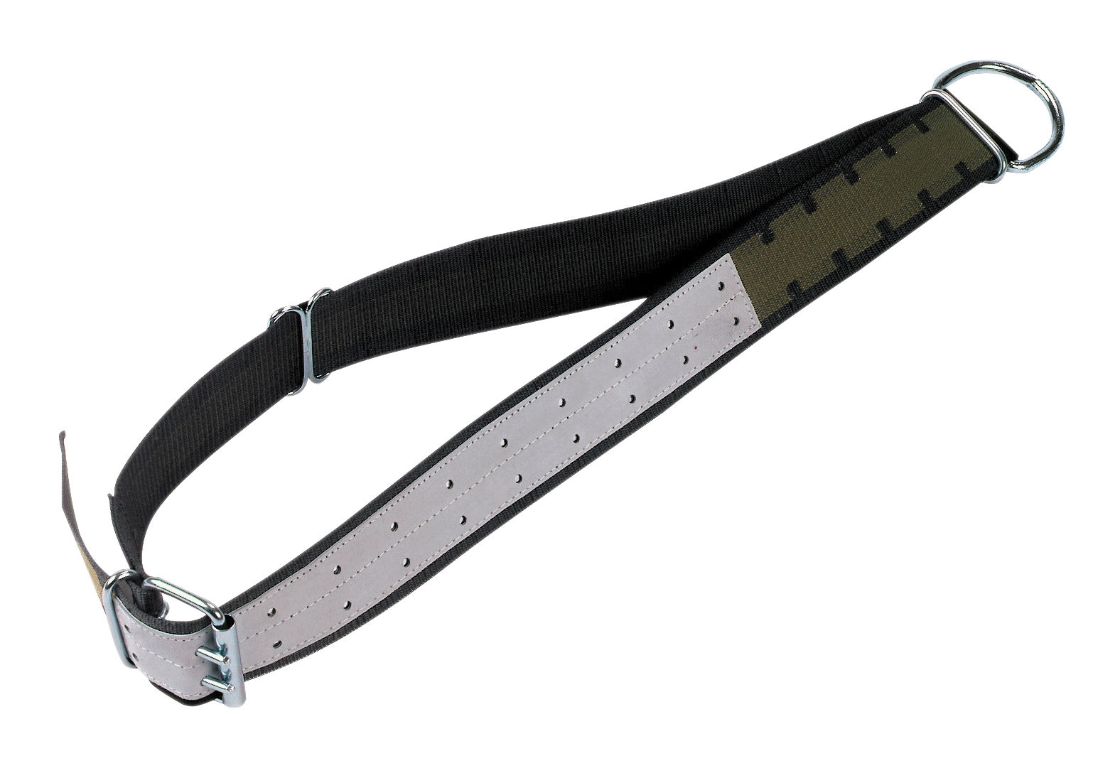 Halsband allein 7cm, 170cm, mit Ovalglied und D-Ring