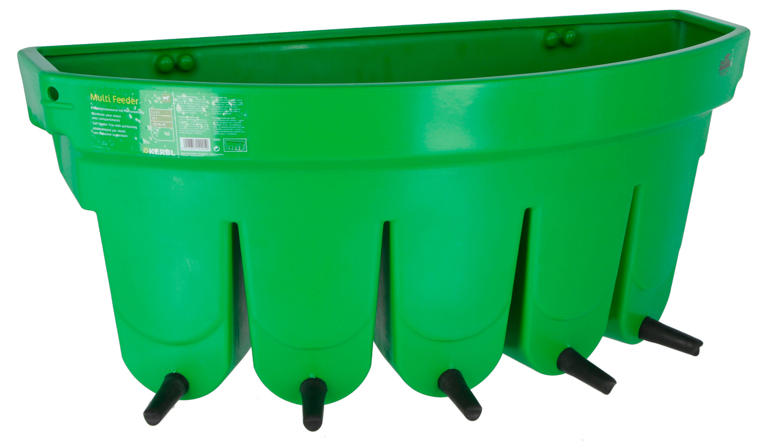 Kälbertränkewanne Multi Feeder 5 Abteilen, m.Sauger Big Softy