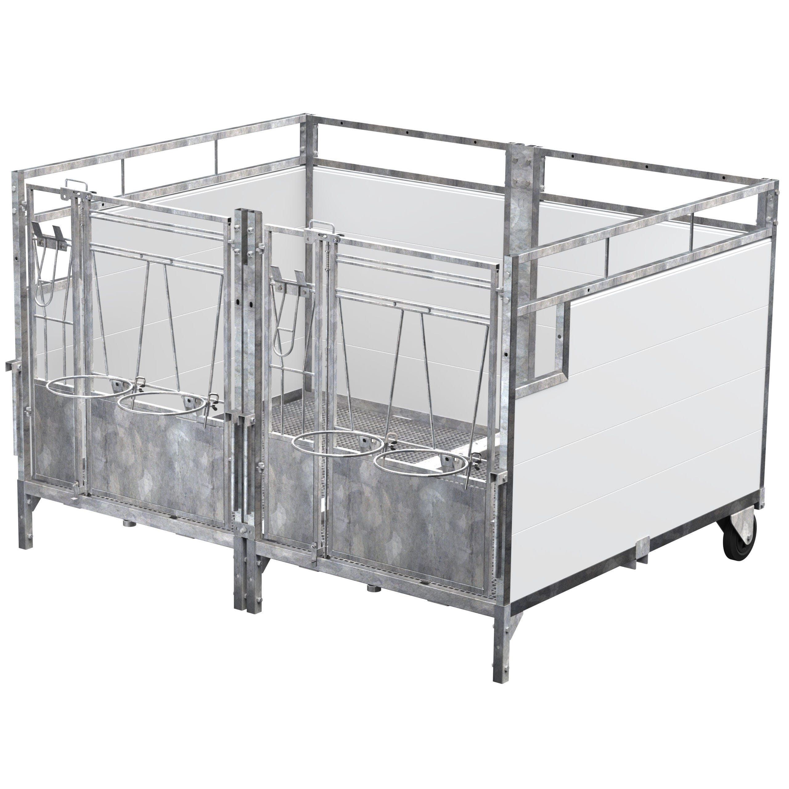 Doppelkälberbox mit 14604