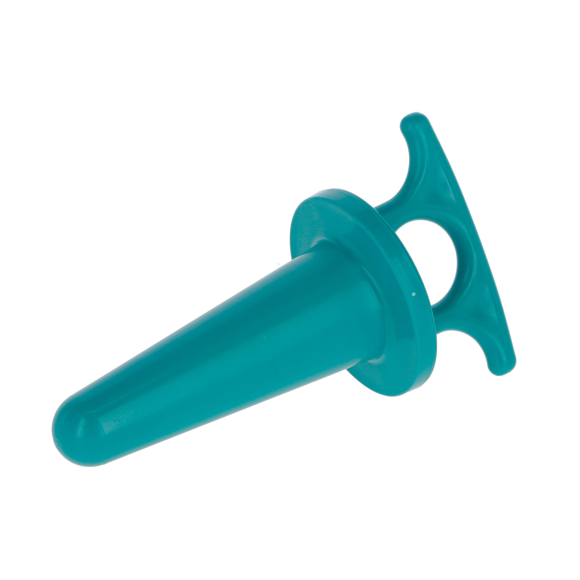 Melkblindstopfen konisch aquamarine - RAL 5018
