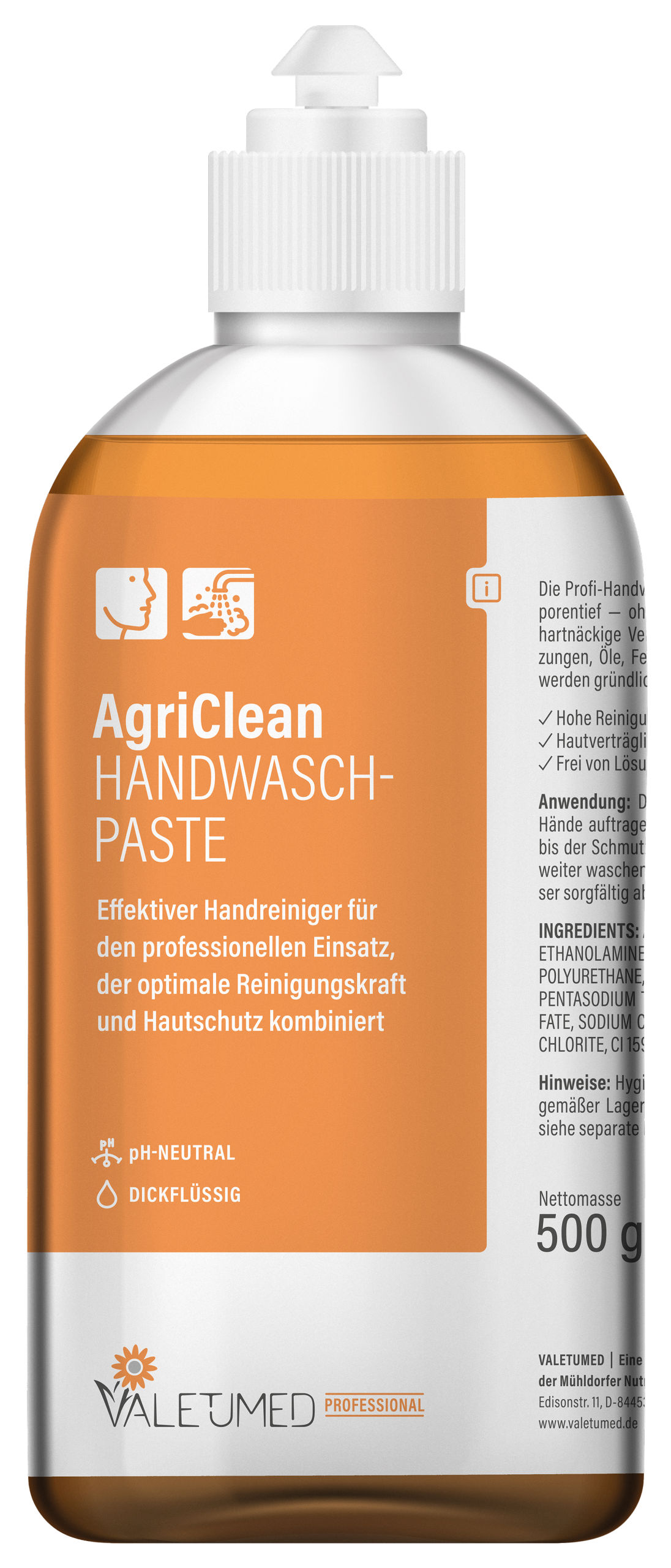 Handwaschpaste AGRI Clean, 500 ml