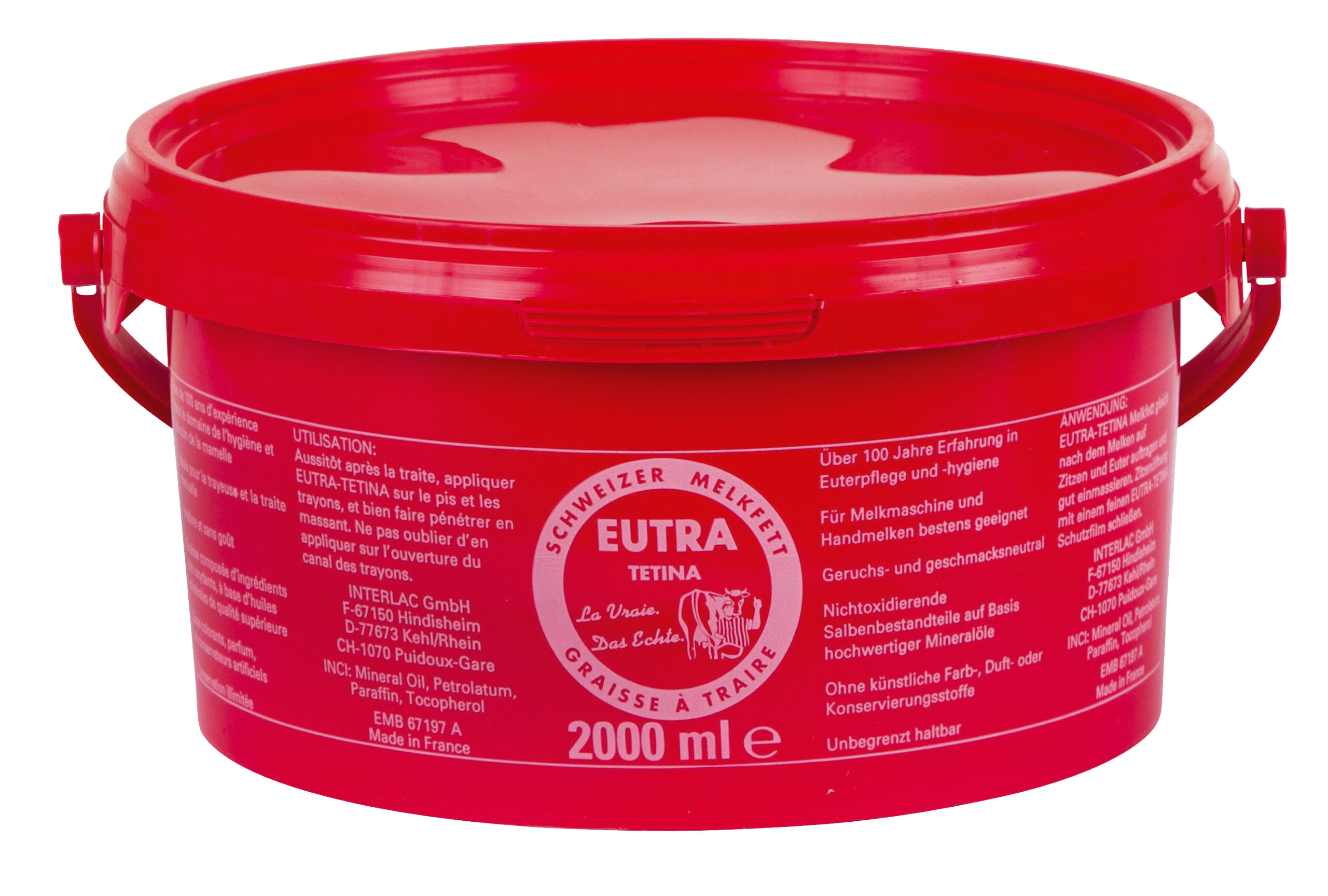 Eutra Melkfett 2000ml-Eimer