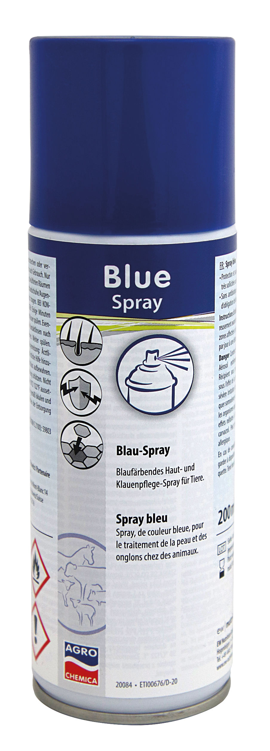 Hautpflege Bluespray 200ml