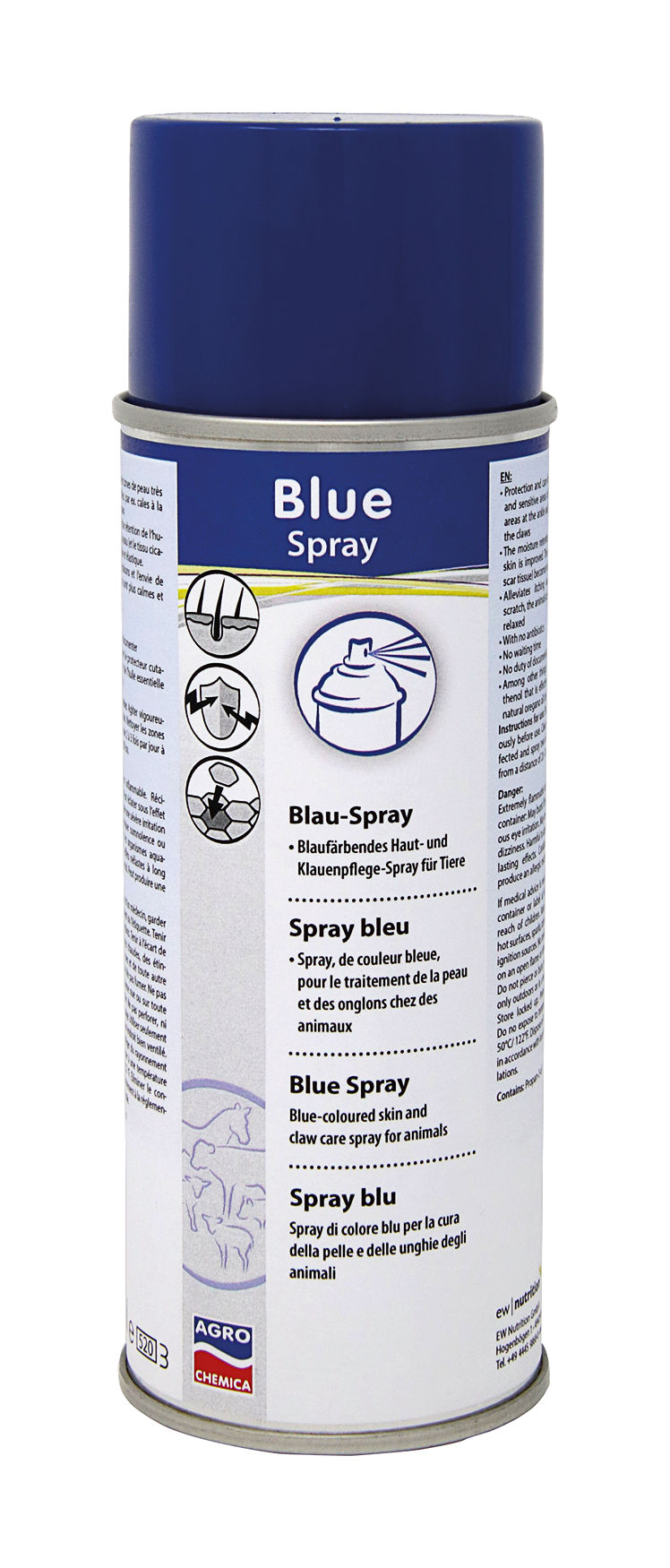 Hautpflege Bluespray 400ml