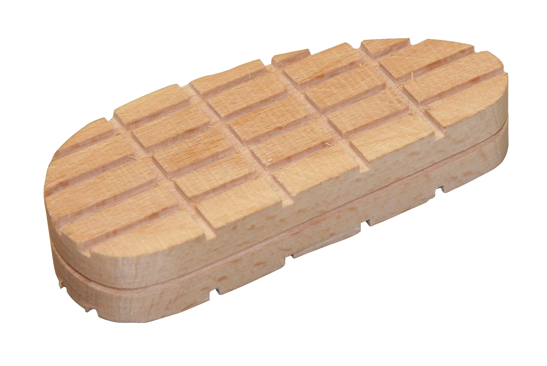 Holzklotz, groß 10er Pack