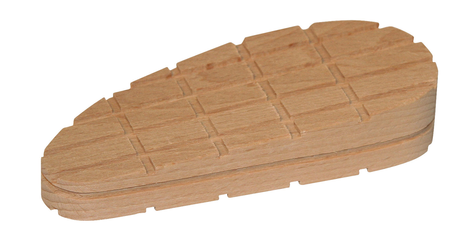Holzklotz einzeln, groß , keilförmig
