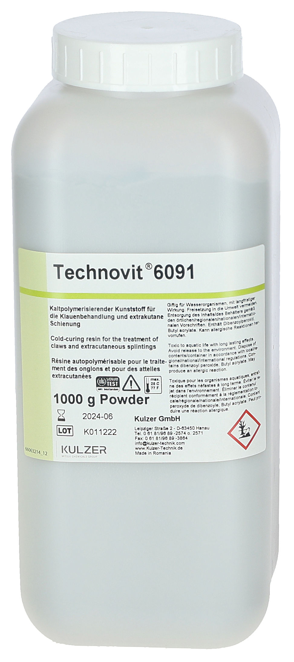 Technovit - Pulver 1000g