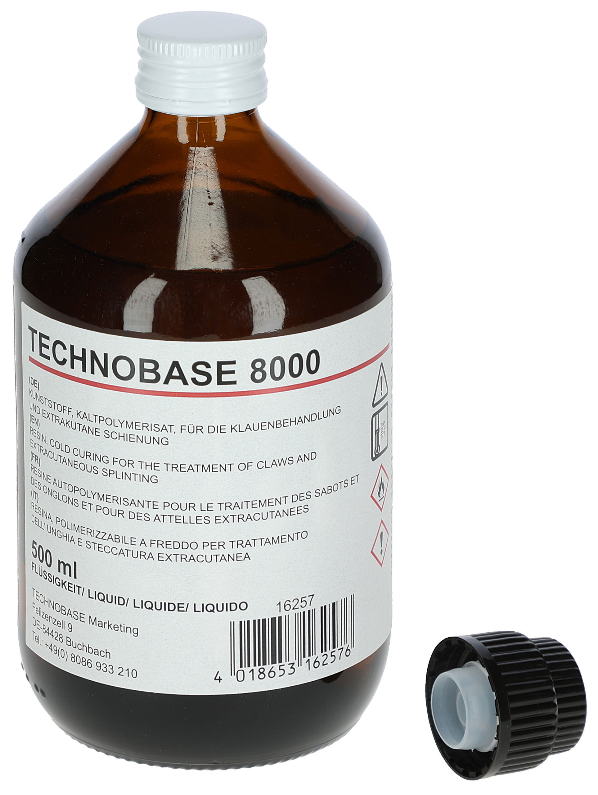 Technobase 8000, Flüssigkeit 500ml