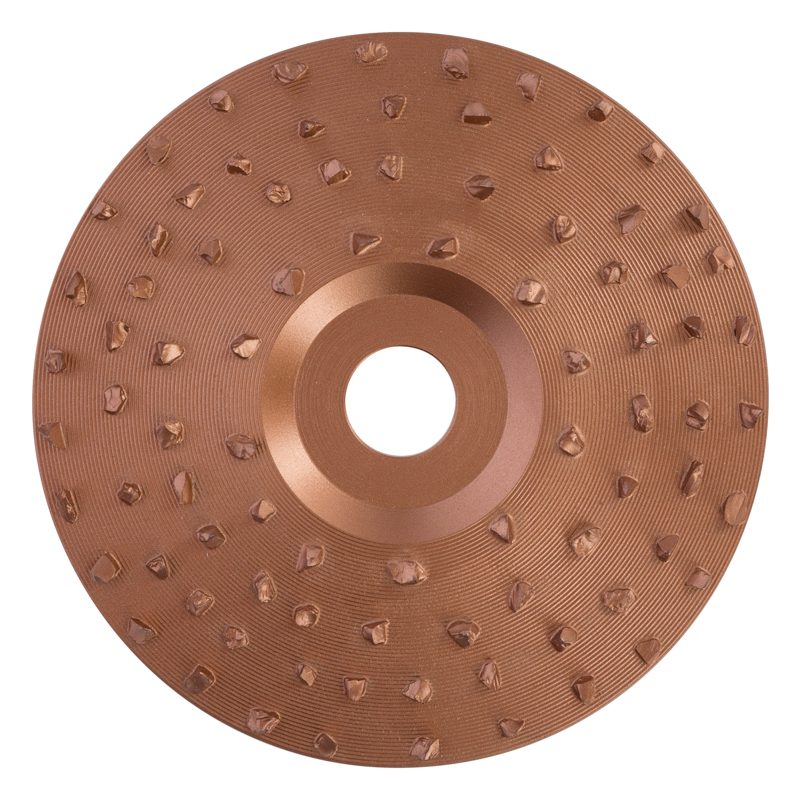 Klauenscheibe, 125mm Körnung 40, weit bestückt