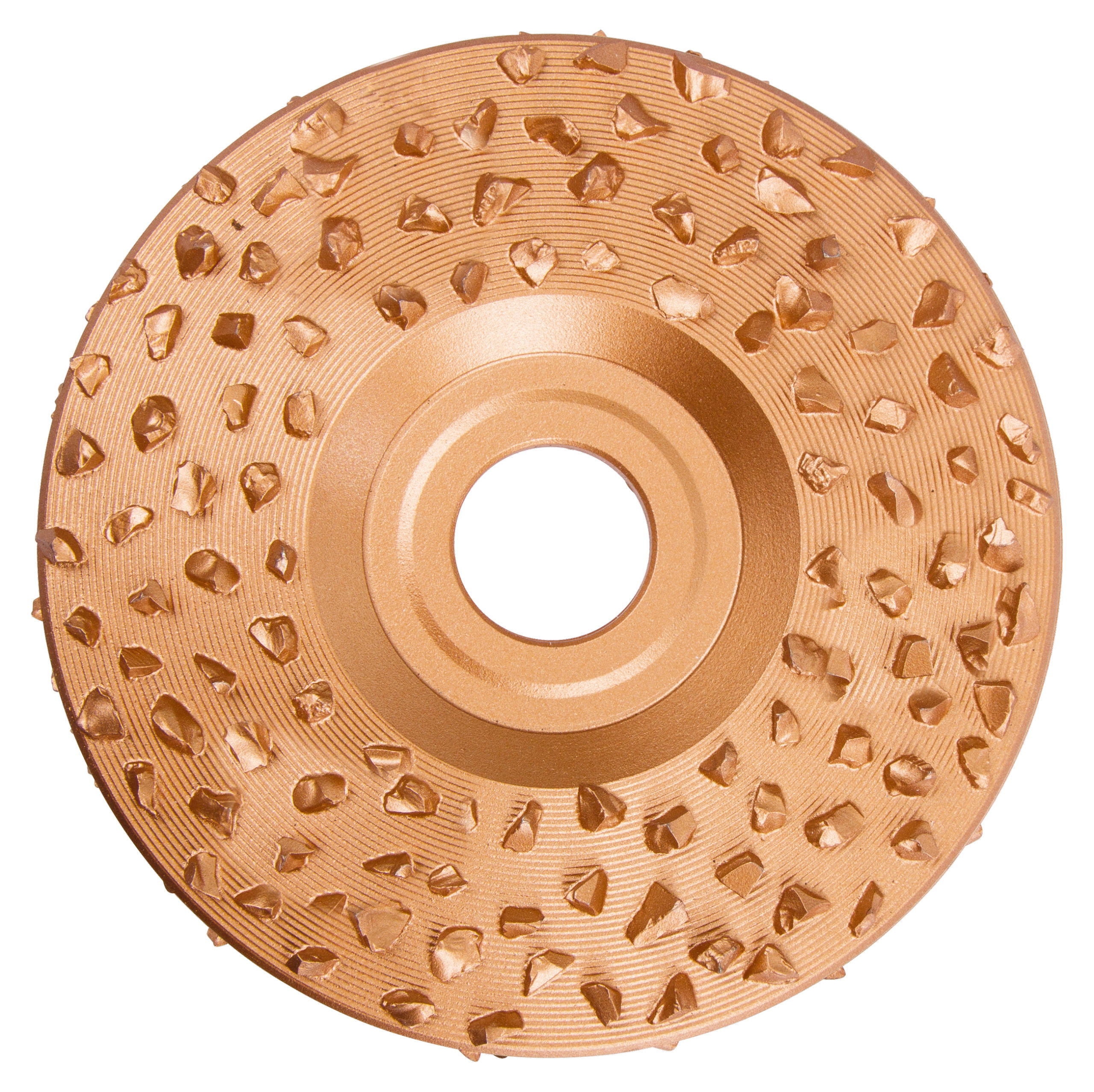 Klauenscheibe Standard, 115 mm beidseitig, grobe Körnung