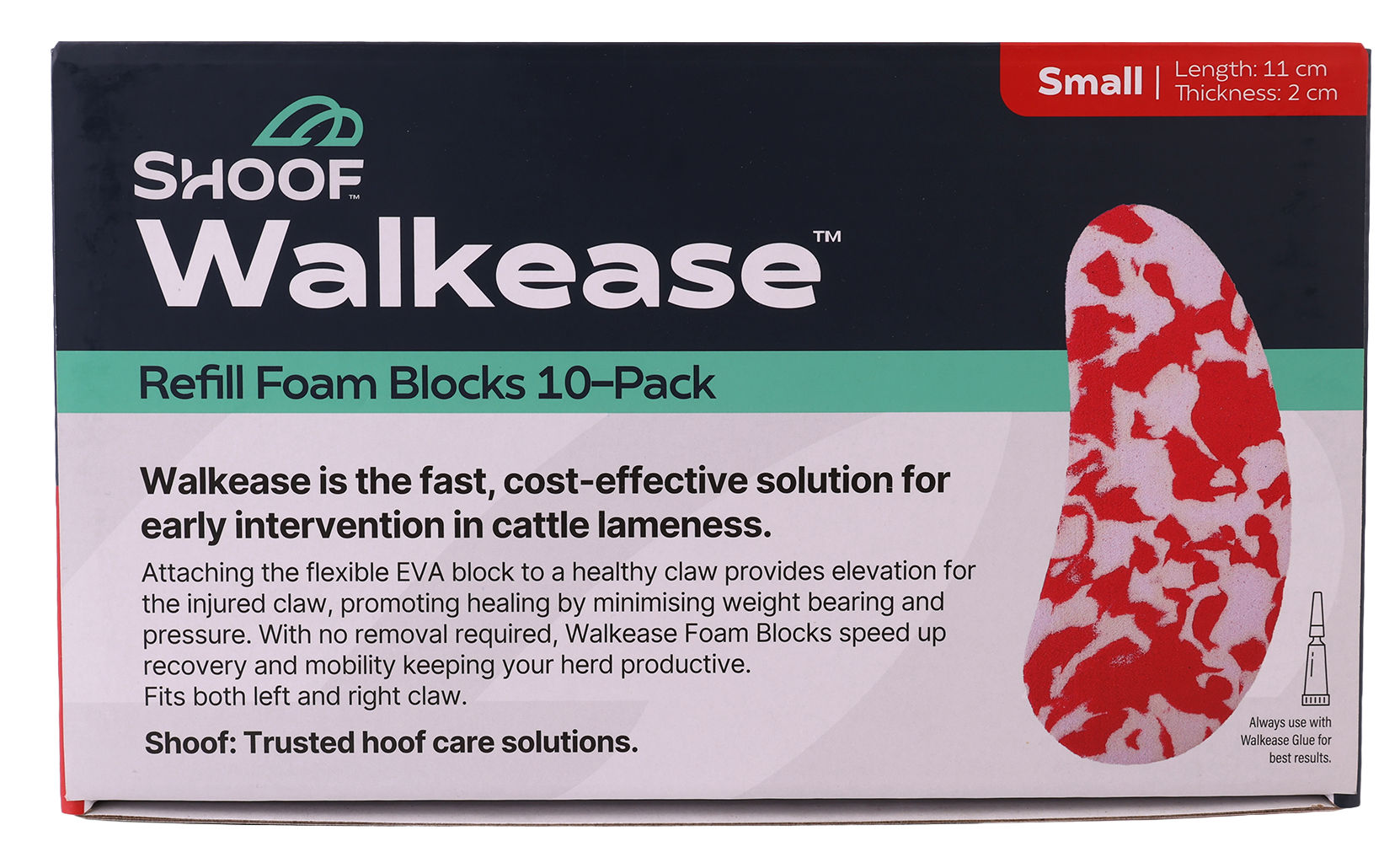Ersatzklötze small 10er Pack