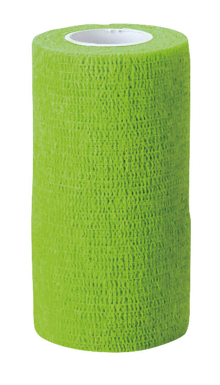 EquiLastic selbsthaftende Bandage, 10 cm breit, grün