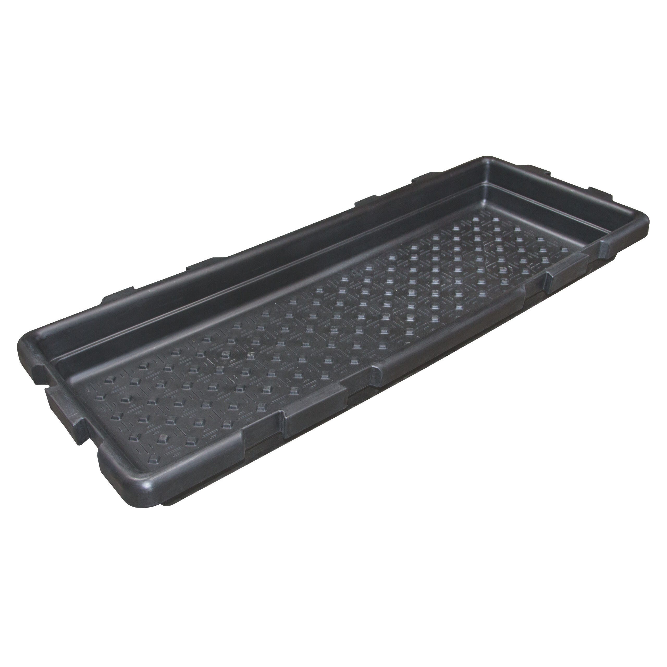 Klauenwanne SuperKombi 203 x 83 cm - schwarz