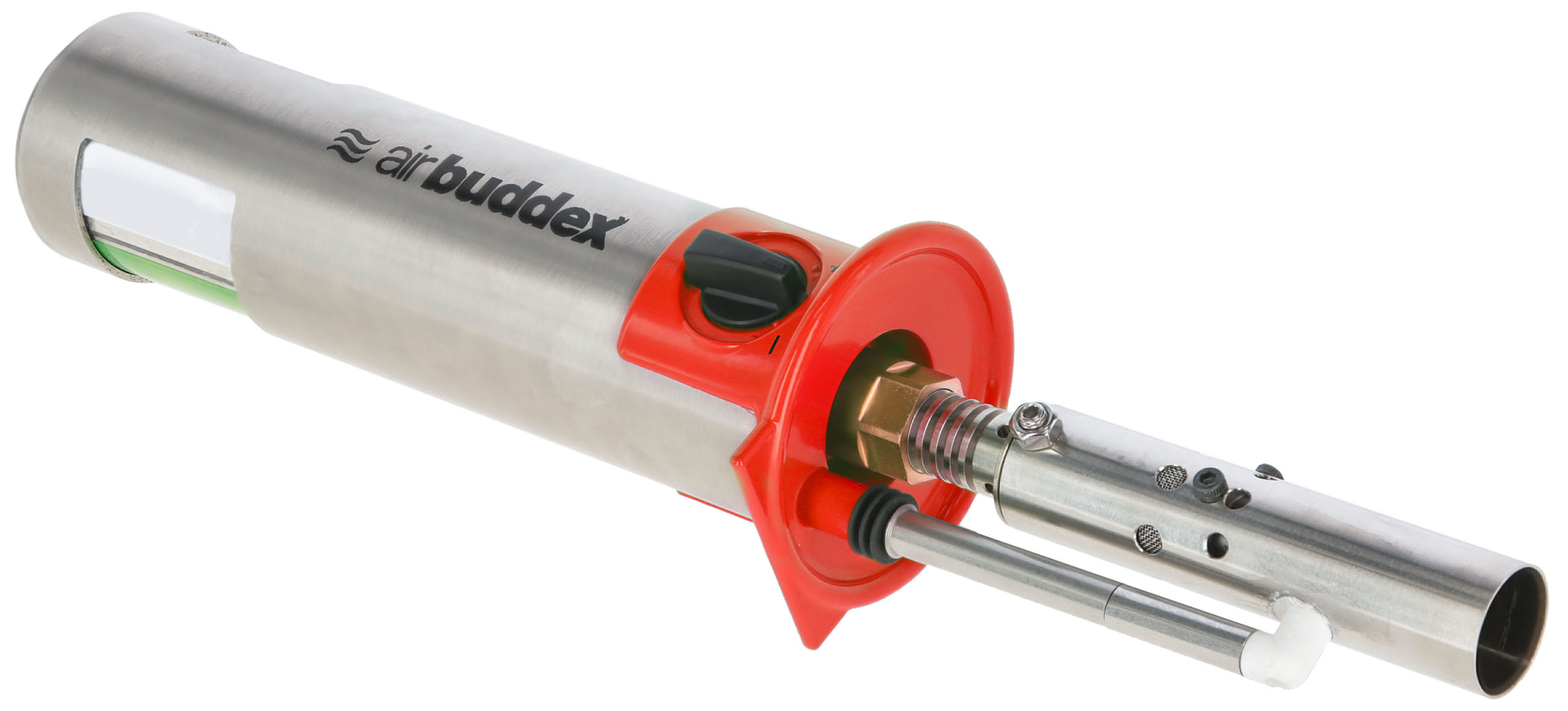 Heißluftenthorner AirBuddex, mit Metallbox ohne Gaskartuschen