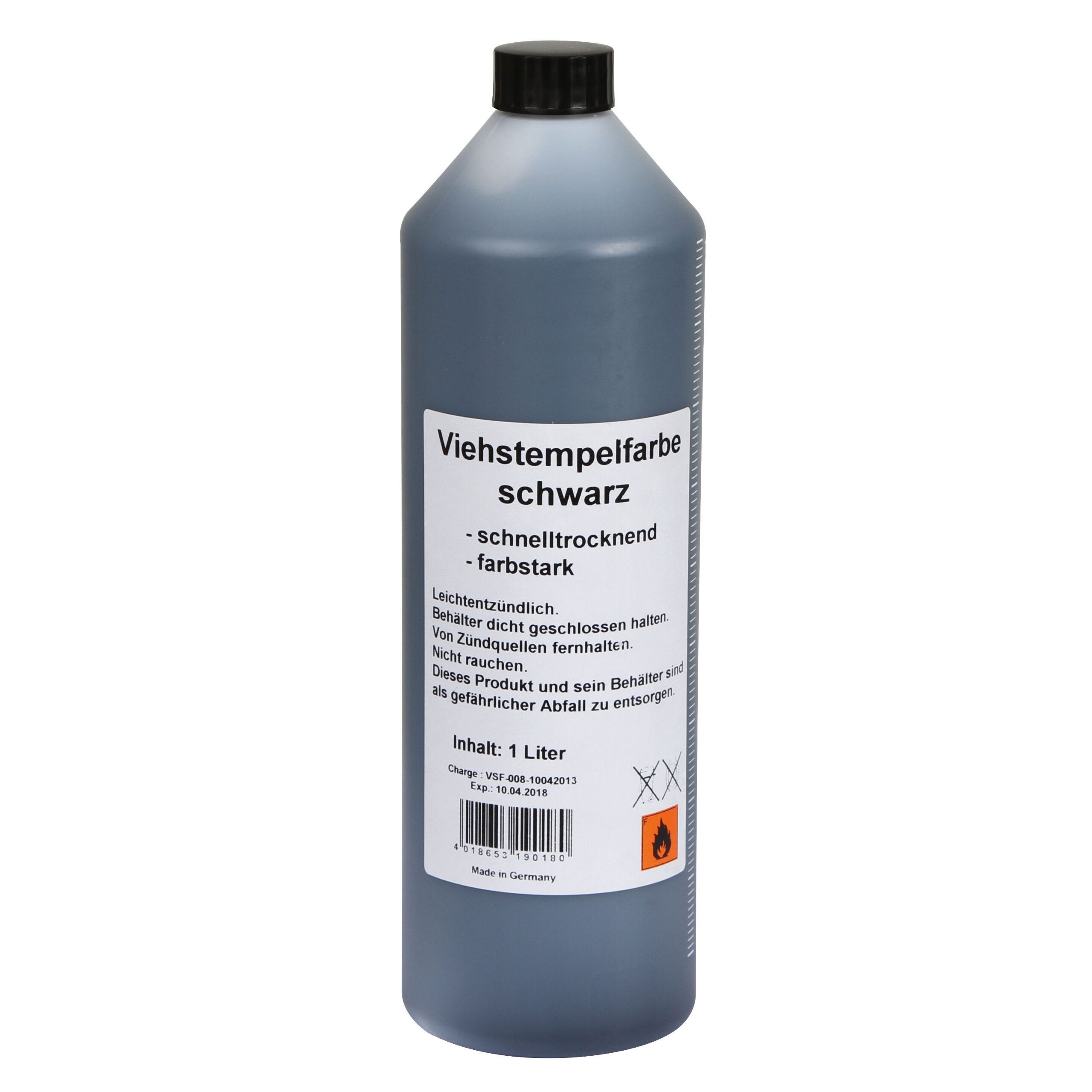 Viehstempelfarbe 1l/schwarz