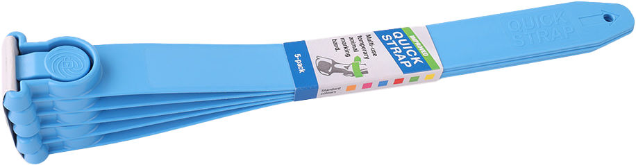 Fesselbänder Quick Strap Shoof, Blau, 5 ST