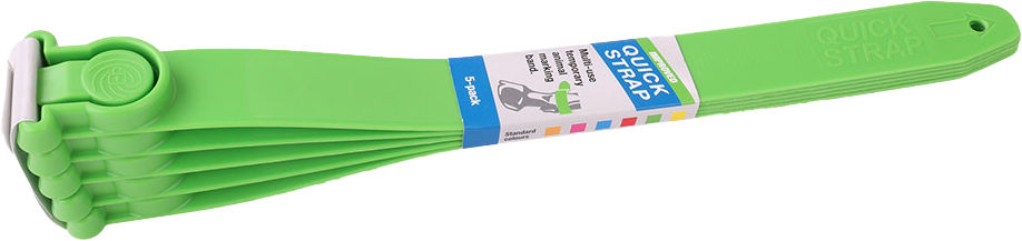 Fesselbänder Quick Strap Shoof, Grün, 5 ST