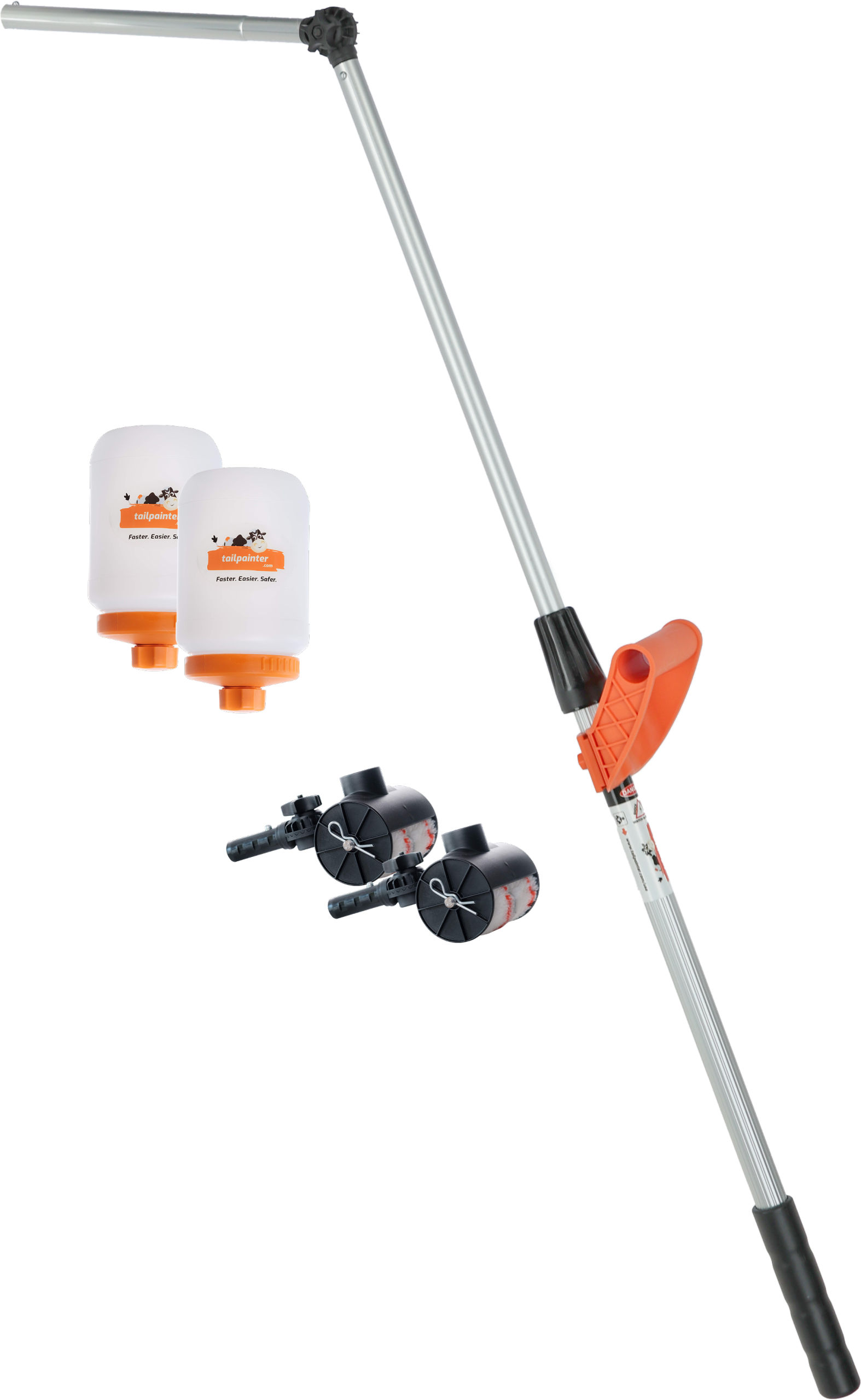 Tailpainter Applikator DUO 2x Farbtank, 2x Applikatorkopf