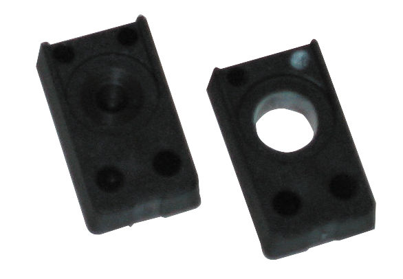 Umrüsts. schwarz f. PF-Marken 2-teilig