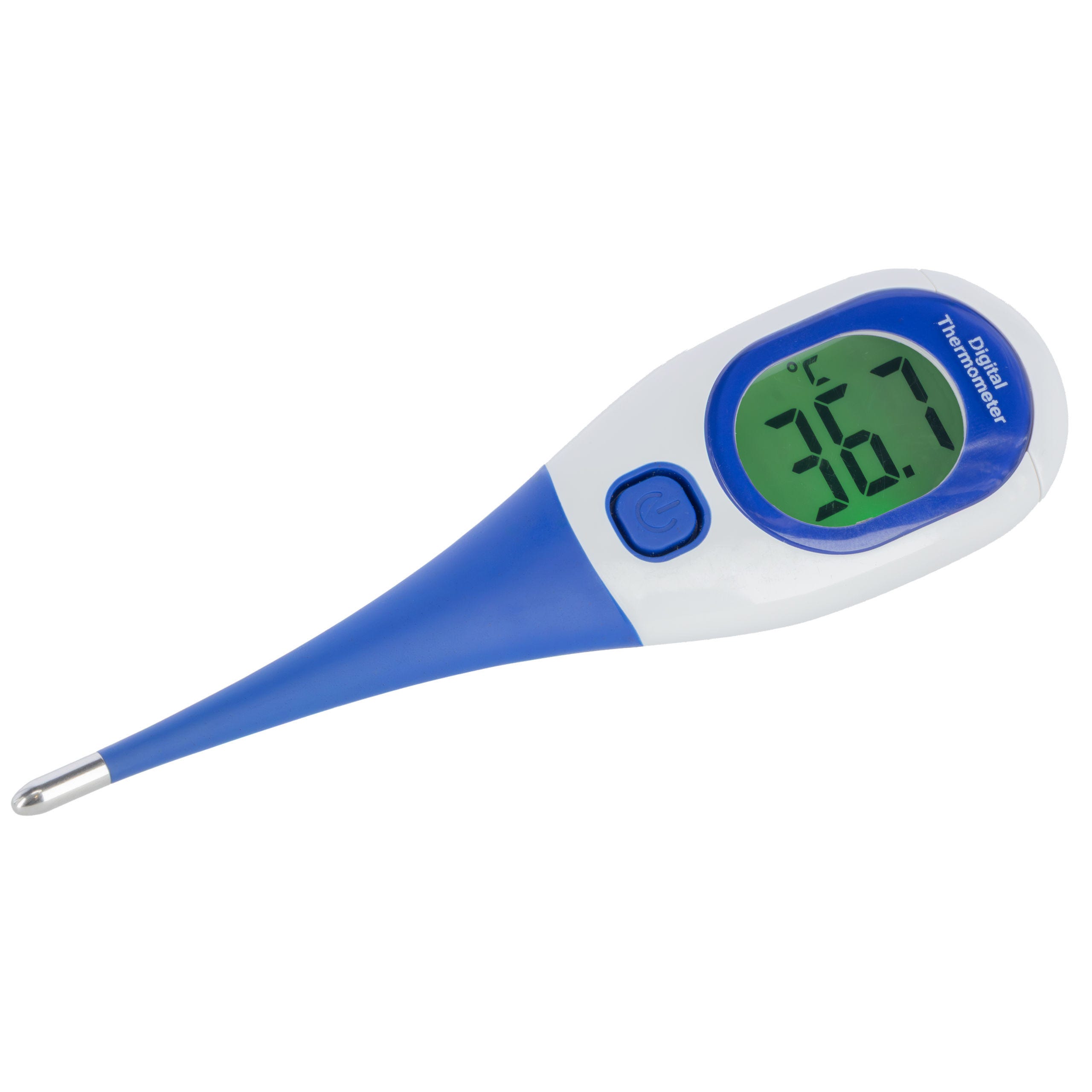 Fieberthermometer, wasserfest, flexible Sonde, großes Display