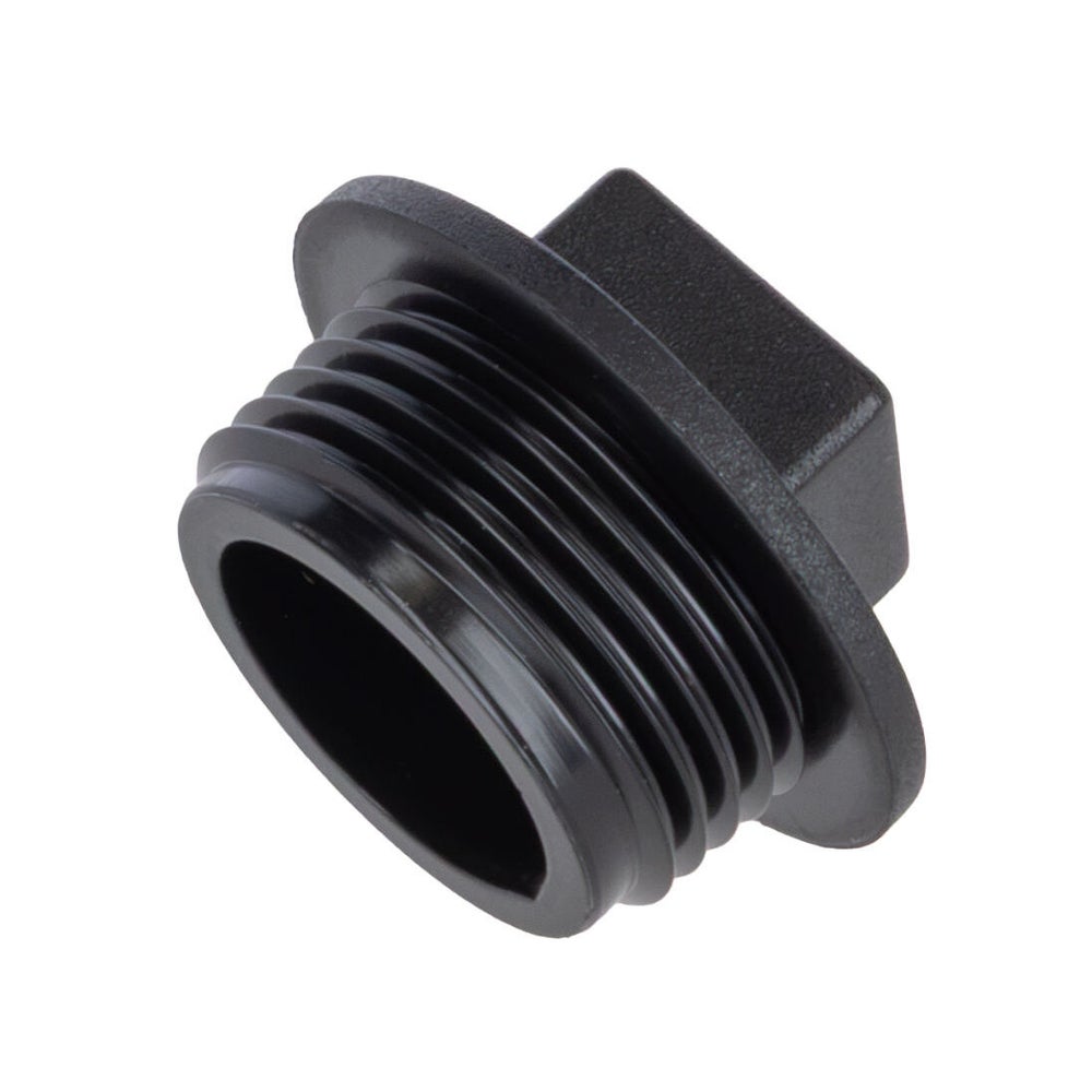 Blindstopfen Kunststoff 3/4'' schwarz