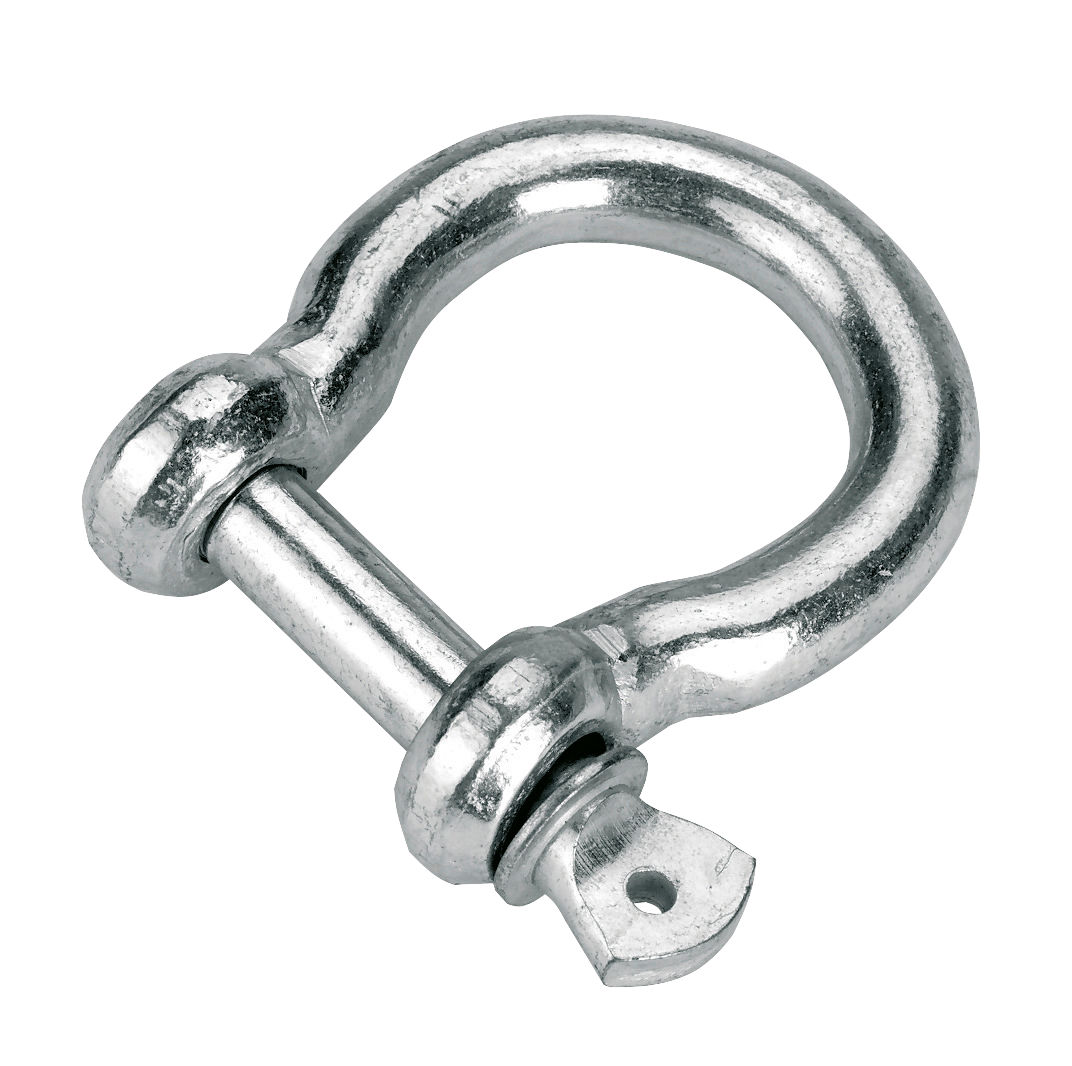 Schäkel geschw., 3/8", 10 mm zu 3 St. im Pack