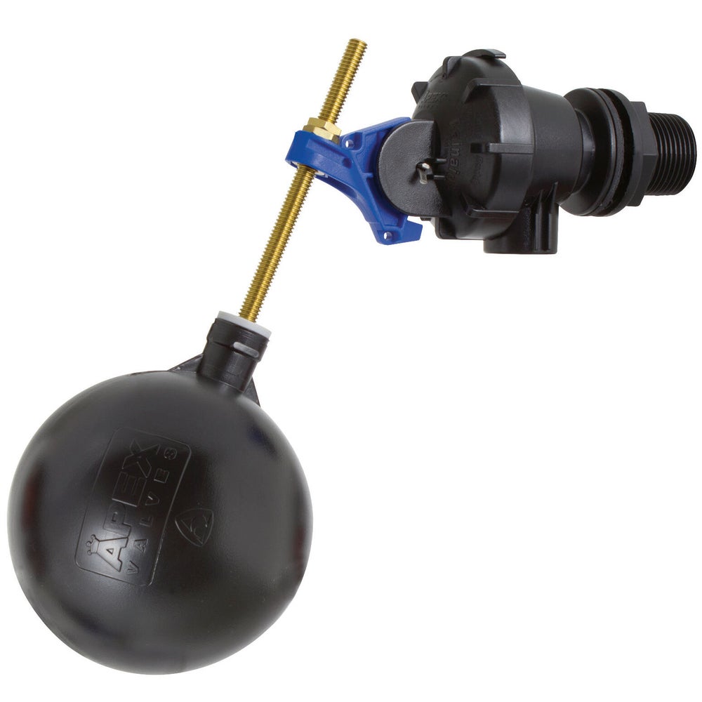 Xtraflow Bottom Entry, 3/4" mit Schwimmer und Schnur