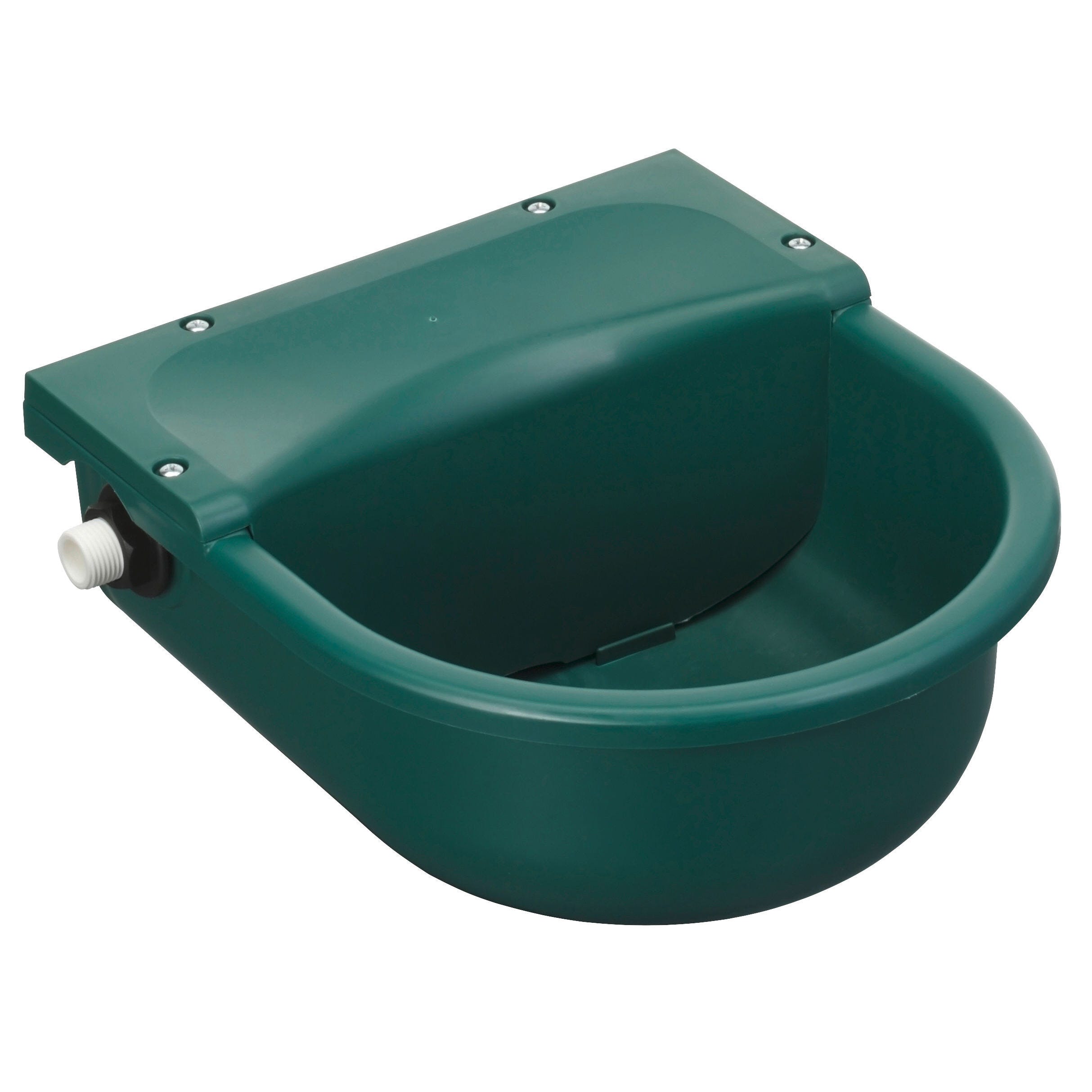 Schwimmertränkebecken grün aus Kunststoff, 3 l